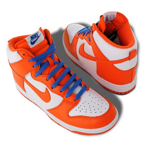 nike dunks orange high|dunks shoes orange high top.